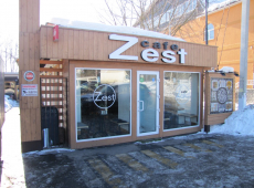 Установка камер видеонаблюдения в кафе Zest